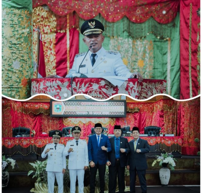 
					Bupati Solok Sampaikan Pidato Perdana Bupati dan Wakil Bupati Solok Periode 2025 – 2030