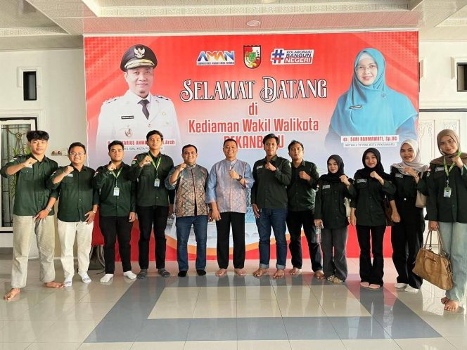 
					Wawako Pekanbaru Audiensi Bersama Humanistik FISIP Unri, Bahas Isu Pembangunan Kota.

