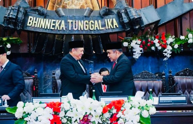 
					Ketua MPR RI 2019-2024 Bamsoet Kembali Tegaskan Pencabutan Nama Mantan Presiden Soeharto dalam TAP MPR Nomor XI/MPR/1998 Sudah Final.