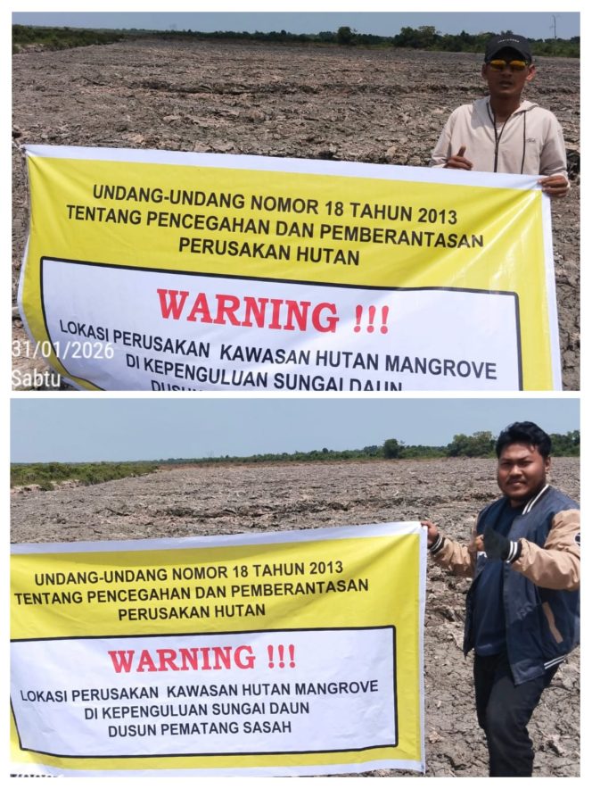
					Gawat! Ratusan Hektar Hutan di Sungai Daun Diduga Dirambah, Pemuda Rohil Desak Kapolda Riau Turun Tangan