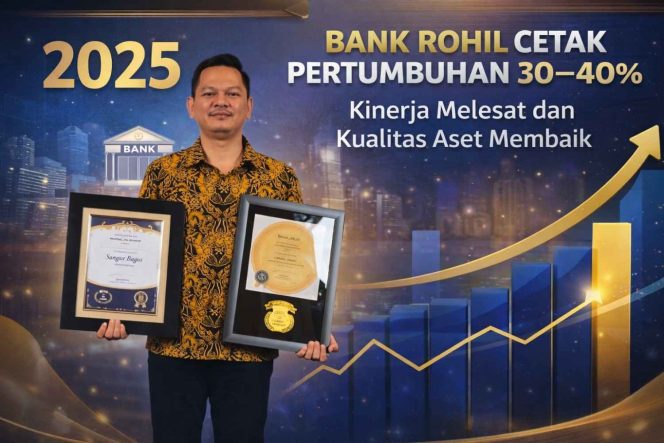 
					2025, Bank Rohil Cetak Pertumbuhan 30–40%, Kinerja Melesat dan Kualitas Aset Membaik