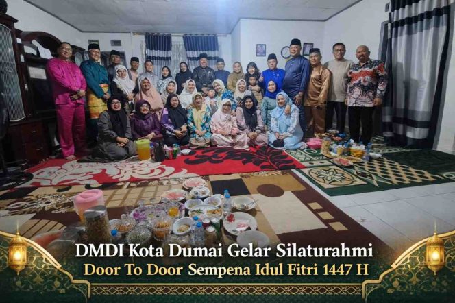 
					DMDI Kota Dumai Gelar Silaturahmi Door to Door Sempena Idul Fitri 1447 H