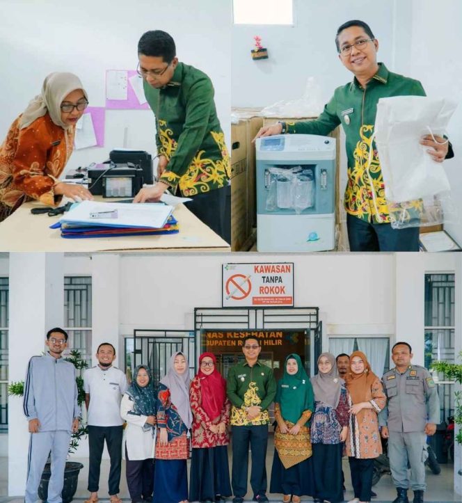 
					Setelah Jemput Bantuan ke Kementerian, Wabup Rohil Jhony Charles Sidak Dinas Kesehatan, Tekankan Percepatan Distribusi Alat Karhutla