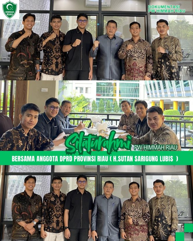 
					Ari Latif Jalin Silaturahmi dengan H. Sutan Sarigung Lubis, Perkuat Sinergi Pemuda dan Legislatif Riau