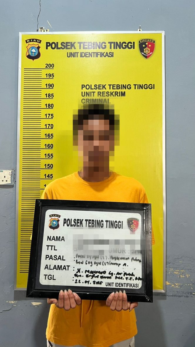 
					Polsek Tebing Tinggi Beraksi Berhasil Sikat Pengedar Sabu 18,87 Gram